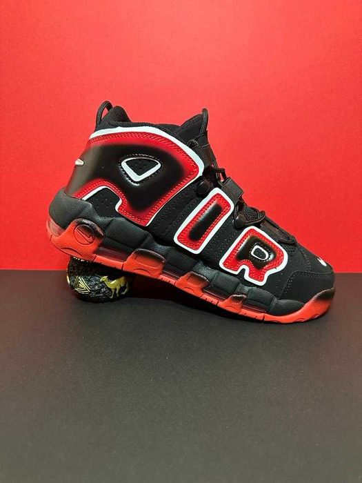 Nike Air More Uptempo '96' - Red & Black