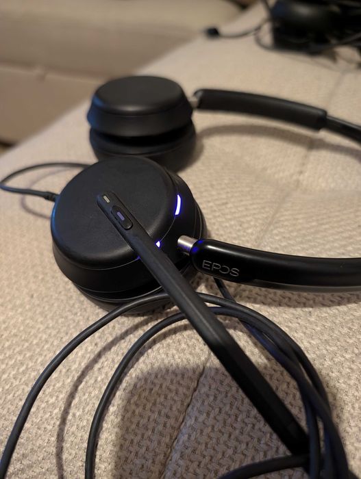 Căști profesionale EPOS IMPACT 860T HS USB-C (Sennheiser) – Teams, Call Center, Hi-Fi