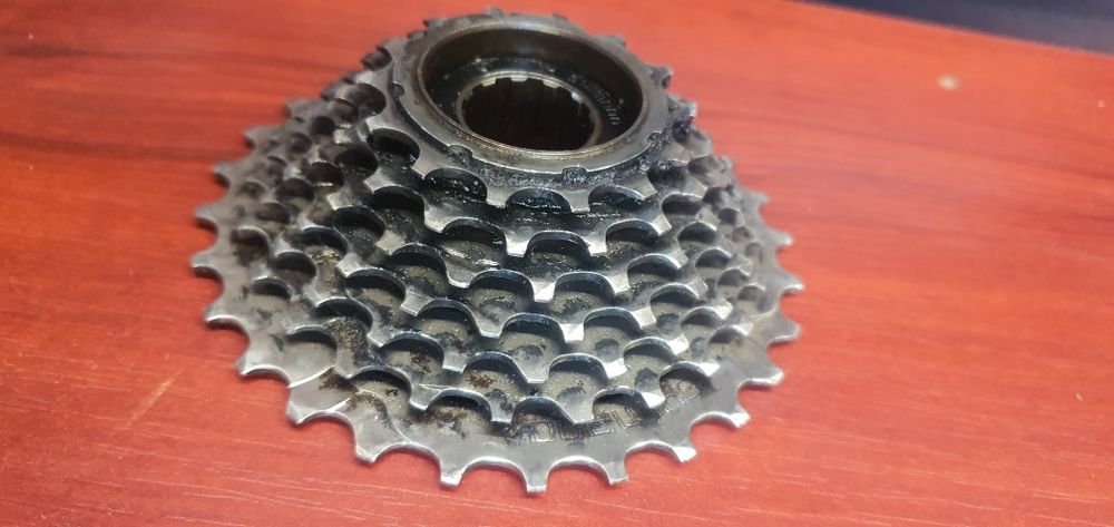 венец касета shimano на резба 7 скорости