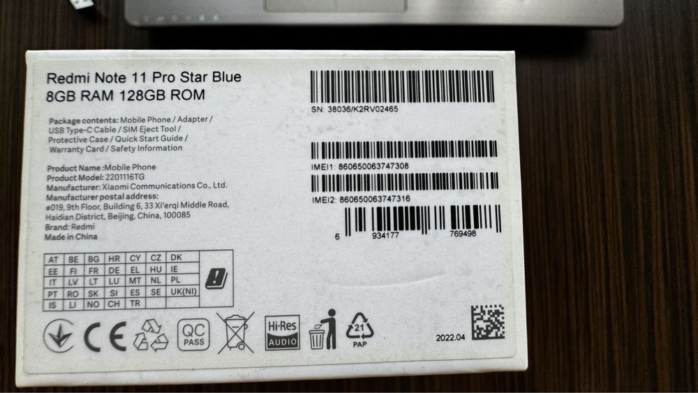 Redmi Note 11 Pro
