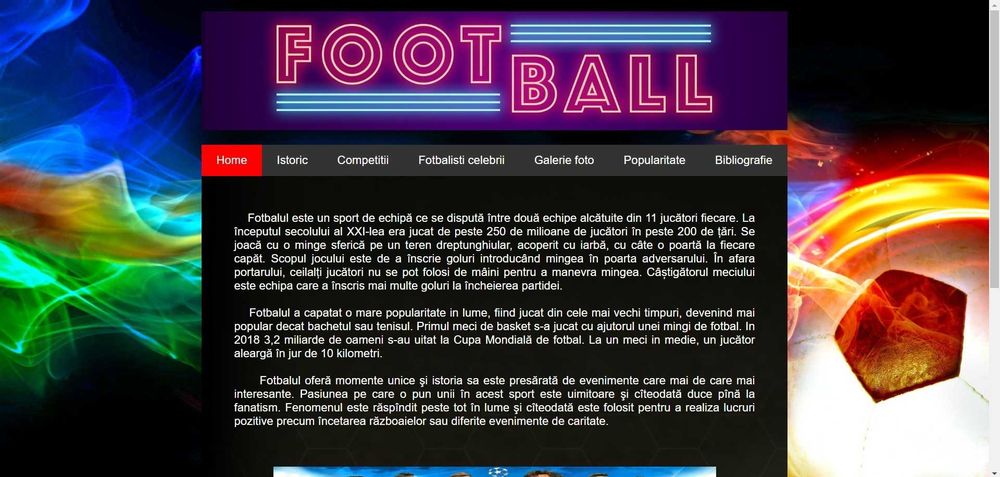 Atestat informatica html site web+documentatie clasa a 12 a