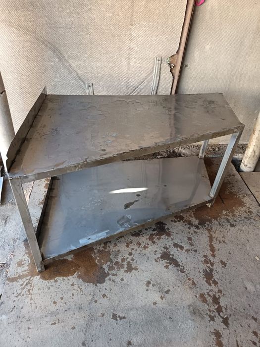 Стол из нержавейки