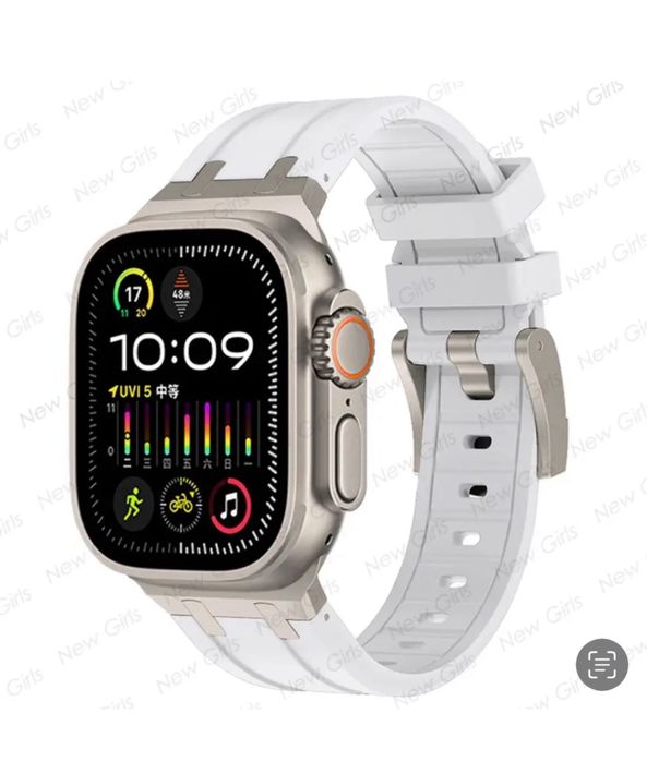 Curea Soft Silicon Catarama Ceas Apple Watch Husa Folie Silicon Sticla