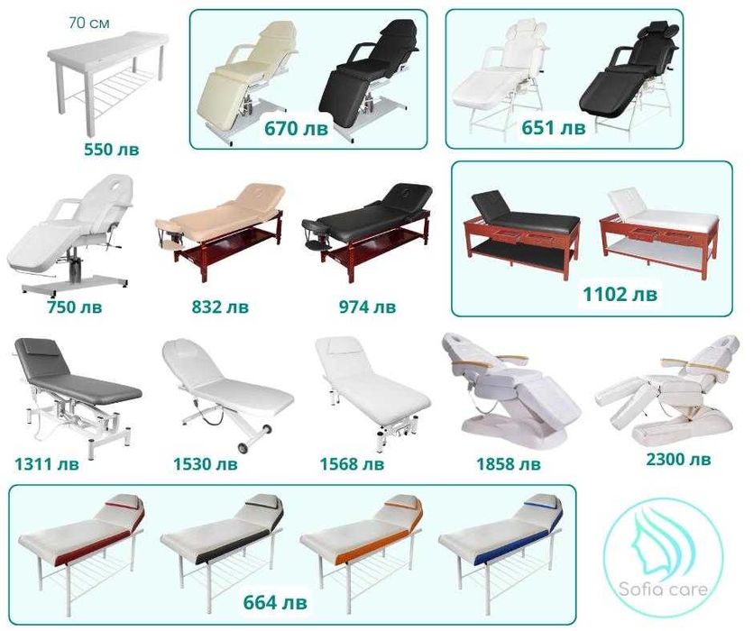 Измивна колона бюро за маникюр стол за педикюр Фризьорски стол кушетки