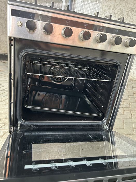 Газплита с эл. духовкой Midea