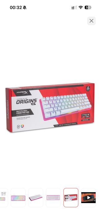 Клавиатура HyperX Alloy Origins 60