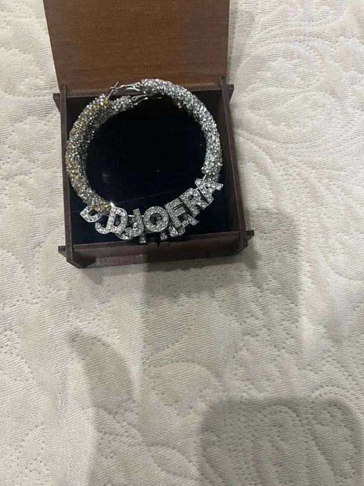 Обеци Джофра сребърни