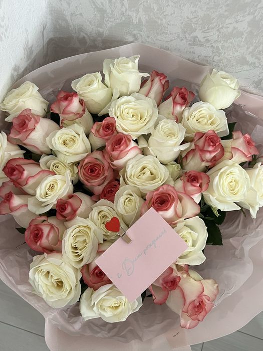 Цветы розы 41 шт