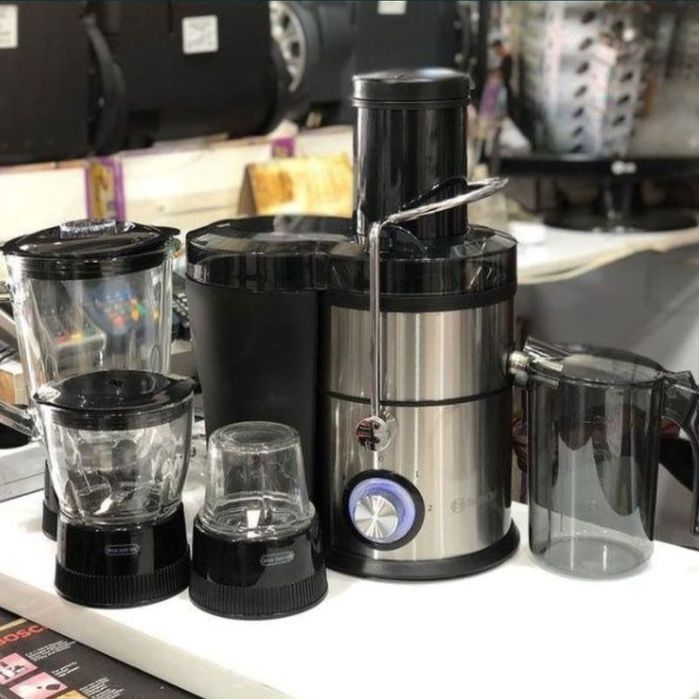 Bosch 4в1 Комбайн Соковыжималка Блендер Чоппер Кофе Сок