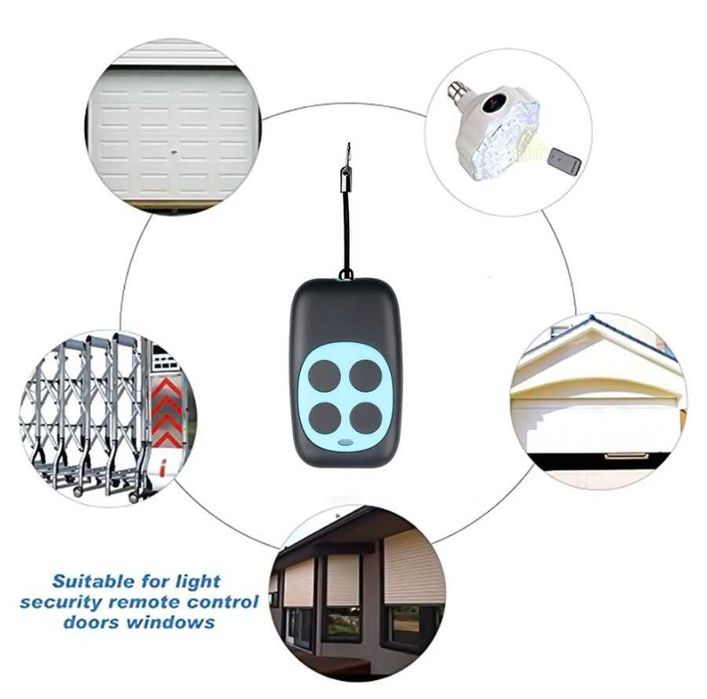 Клониращо универсално 433 mhz дистанционно за гаражни врати и бариери