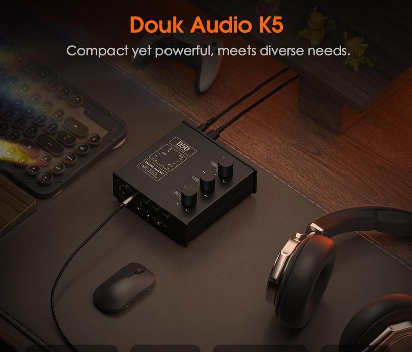 Дак/усилвател слушалки Douk K5