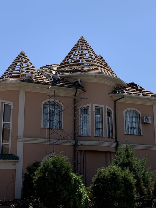 Ремонт крыш частного дома и коттеджа