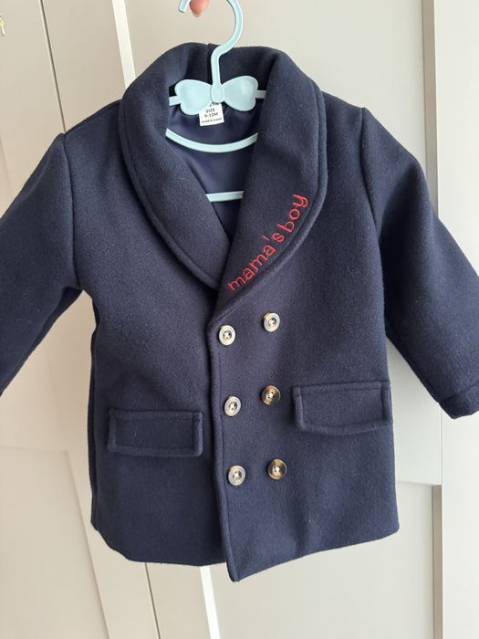 Palton băieți  “ mama’s boy” 9-12 luni