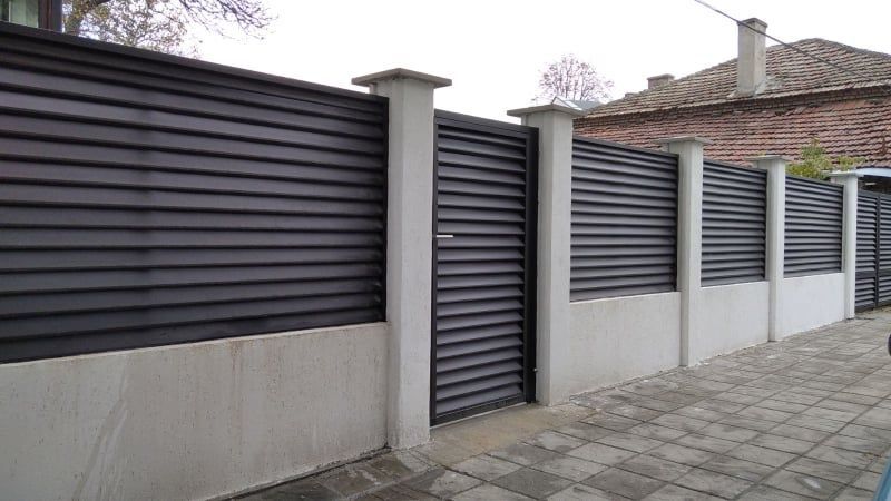 Ограда тип щора модел Алфа-ОградкиБГ - промо 10%