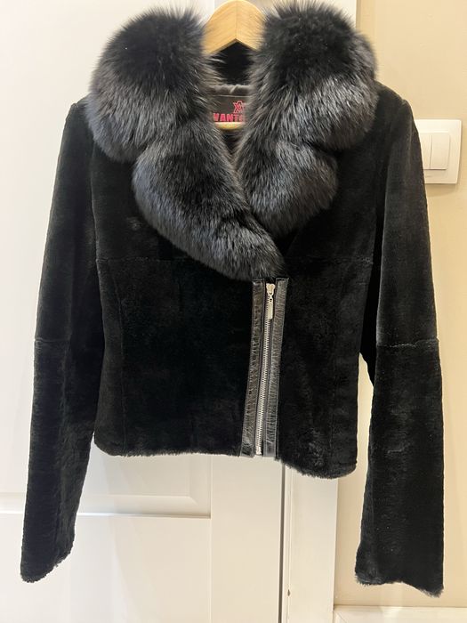 Шубка из стриженого бобра и воротник писец