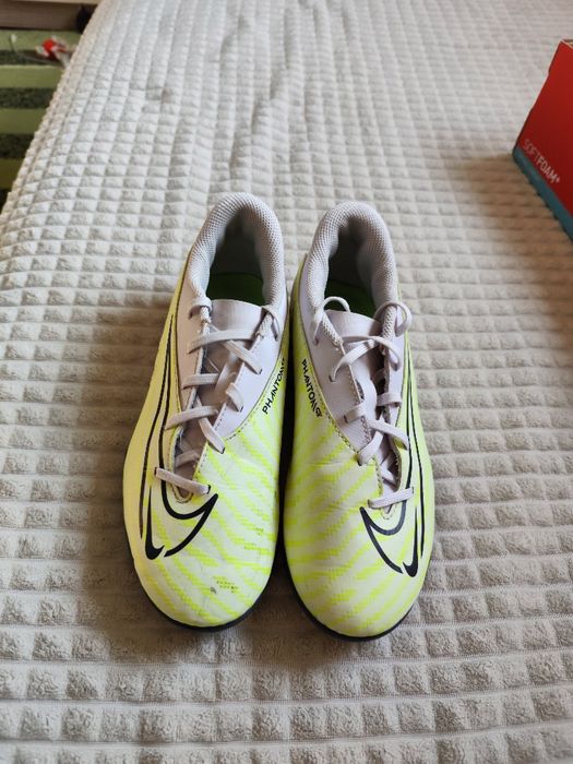 Бутонки Nike phantom GX green and white