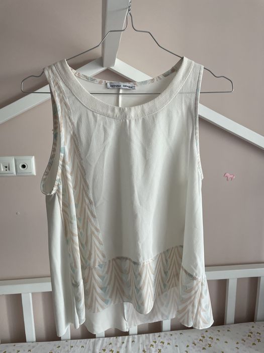 Шифонени топове в размер XS/S - ZARA и COTON