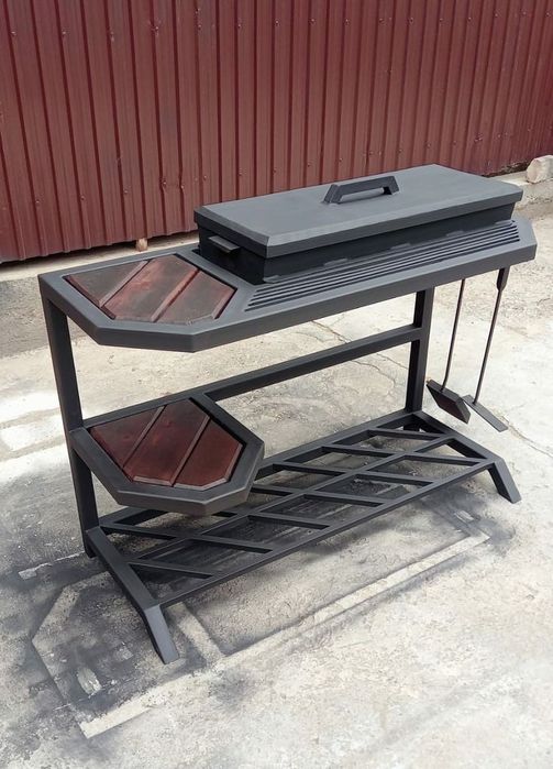 Мангал вертикальный