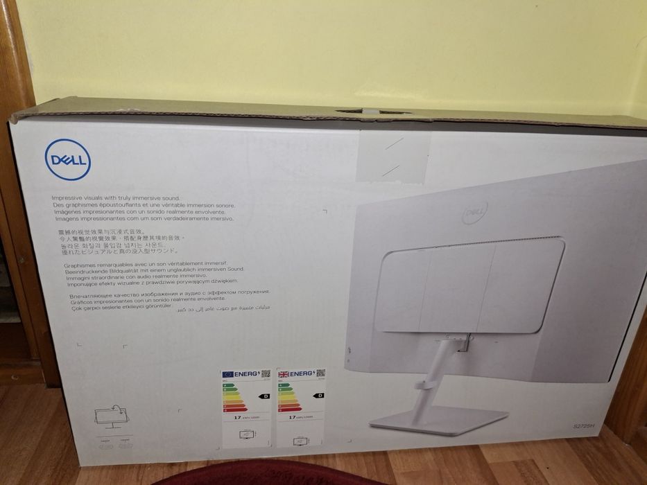 Monitor led 27" Dell,  DEFECT