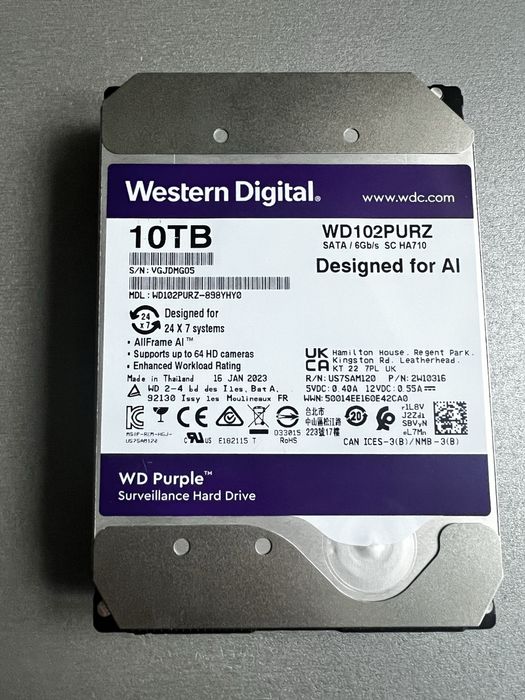 Жесткий диск 10 TB