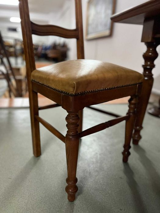 Masă lemn + 4 scaune sh de calitate italiană S 1975