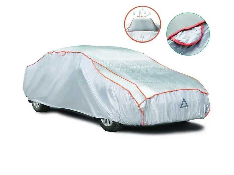 Prelata auto anti grindina cu strat moale - M, 432x165x119 cm