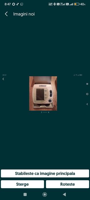 Tensiometru digital / analog , stetoscop și termometru