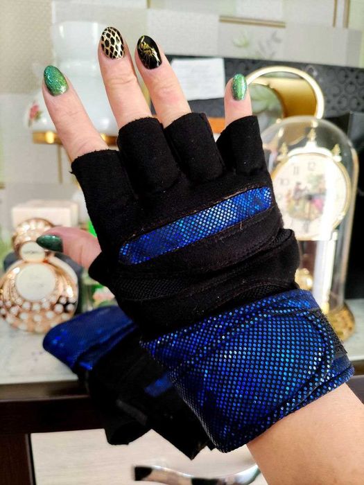 Гловелетты тканевые женские