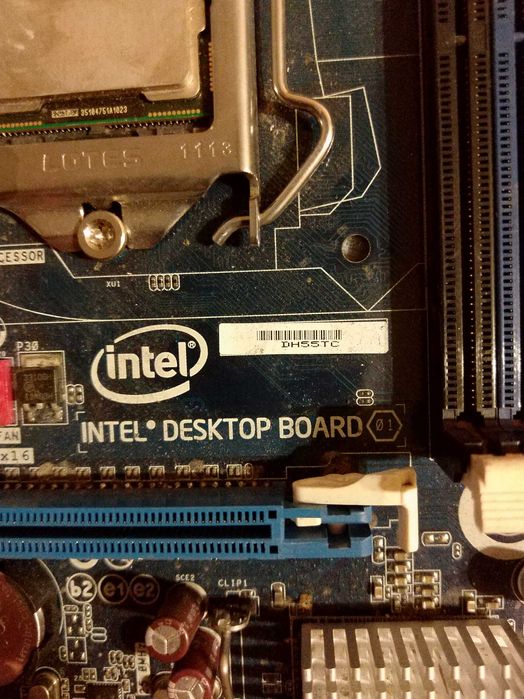 Дъно Intel DH55TC с процесор i3 550