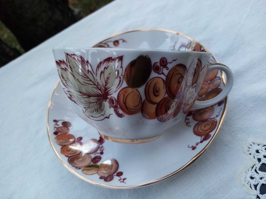 * Золотой виноград - ЛФЗ * - пълен сервиз за чай !