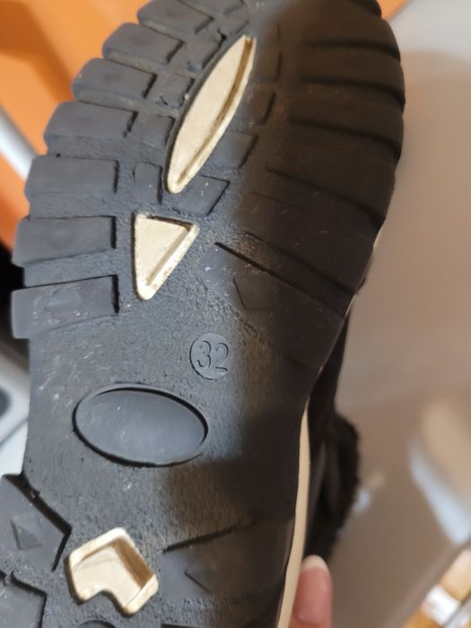 Ghete iarna fete/băieți din piele îmblănite -32