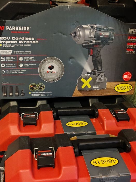 Parkside performance impact brushless 1898nm