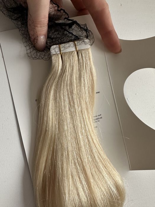 Vand extensii par natural cu banda adeziva