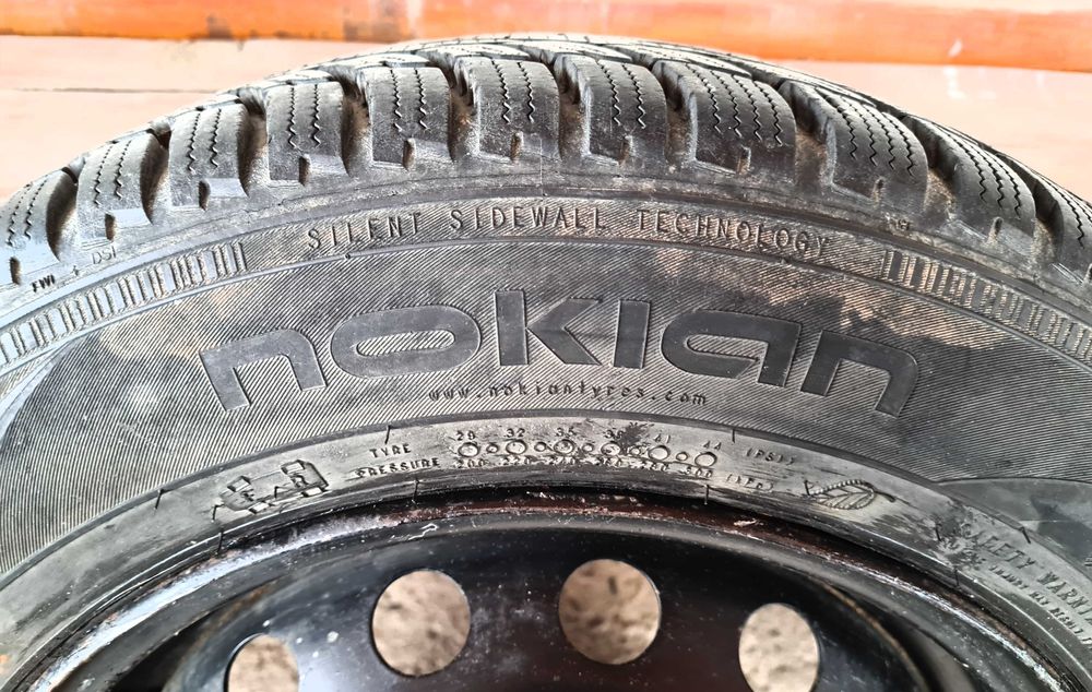 Vand roti (4buc) cauciuc iarna M+S Nokian 165/70 R14 81T