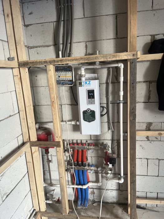 Установка тепло счетчиков.