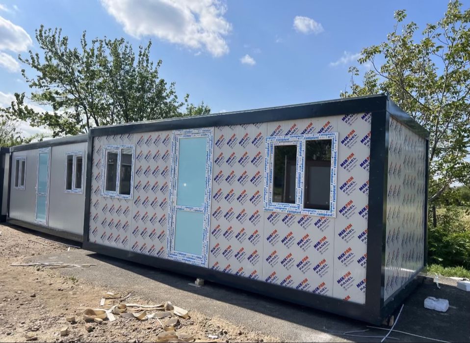 Container birou Container santier vestiar de locuit sanitar standard