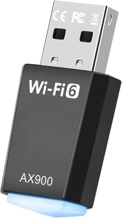 AX900 USB WLAN адаптер за компютър - двубандов 2.4GHz/5GHz с драйвер