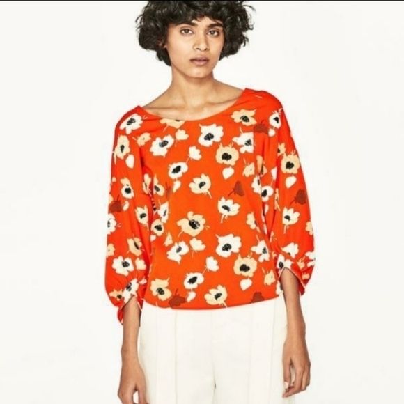 Zara флорална риза