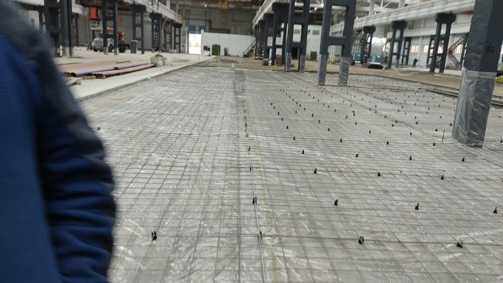 Бетонные работа. Арматурщики