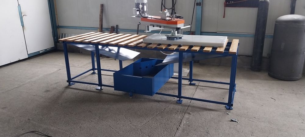 Masina  de slefuit placi marmura si granit  cu coloană