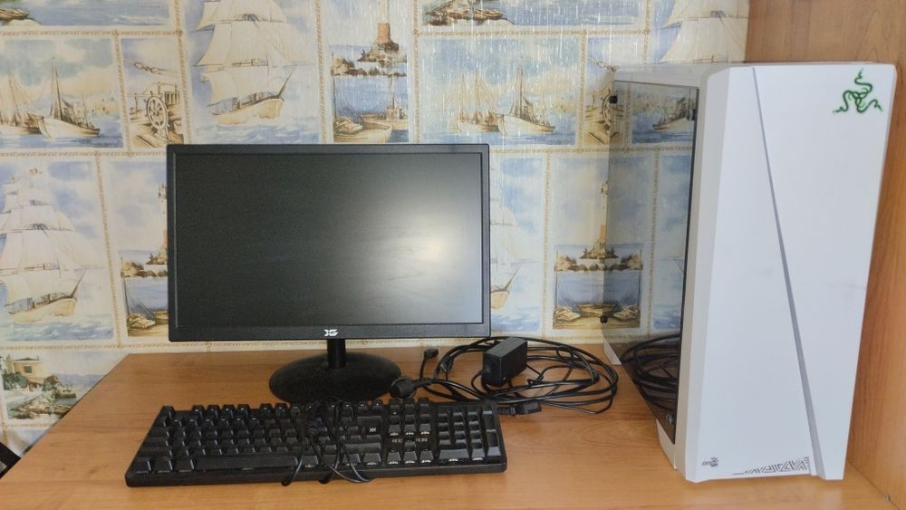 Игровой Компьютер+Монитор+Клавиатура