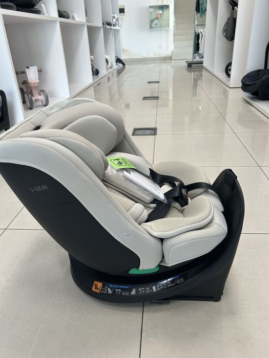 НОВ МОДЕЛ i-Van i-size 40-150см ISOFIX 360” SPS Дишаща тапицерия