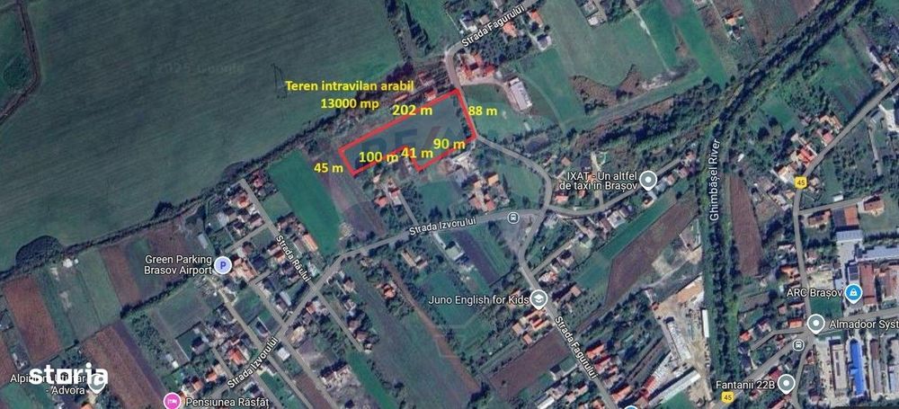 Teren intravilan, 13000 mp, Stupini