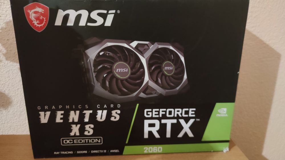 Placa video rtx 2060 ventus xs