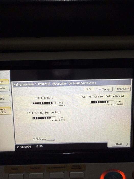 Konica Minolta Bizhub C227 doar 57446 pagini