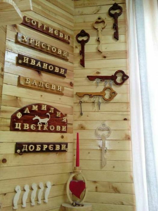 Дървени табели-различни модели.