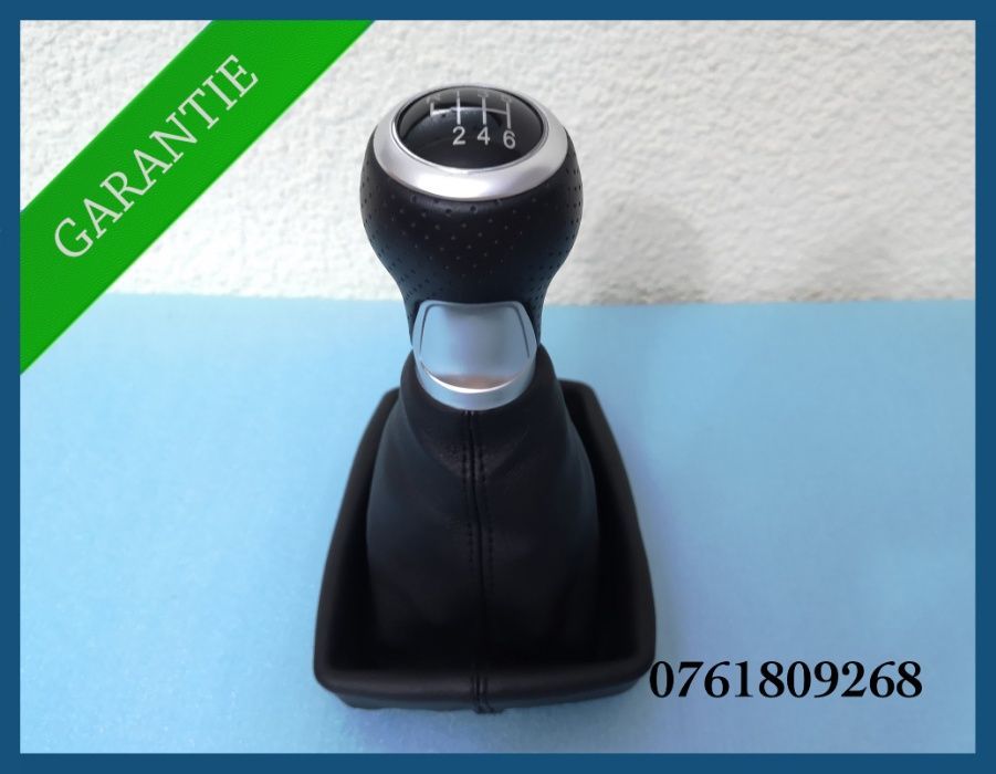 Manson + nuca schimbator piele S Line Audi A4 B6 B7 (2001-2008) cu 6T