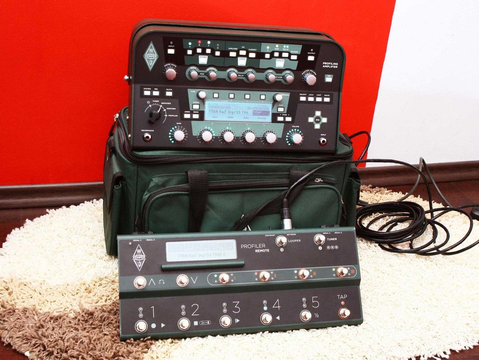 Kemper Profiling Amplifier procesor chitara ca neural quad cortex fractal axefx