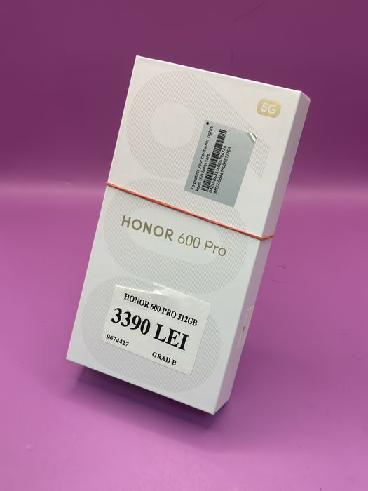 Honor 600 pro 256 •Matei Amanet Crangasi •9674
