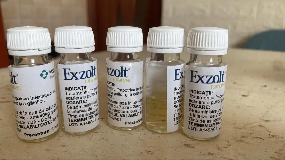 Exzolt paduchi gaini 4ml - 80kg